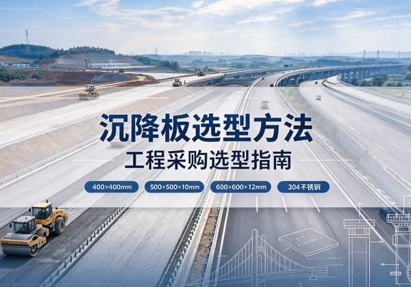 南溪沉降板选择方法